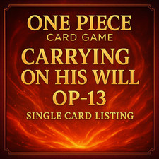 OnePiece Card Game-OP-13 Carrying On His Will Common Single card-Selection