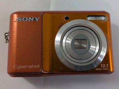 Sony Cyber Shot DSC-S2100 12.1 MP Camera PARTS/REPAIR Orange