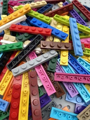 LEGO  8x Platte Bauplatte Basic 1x6 flach 3666 - verschiedene Farben