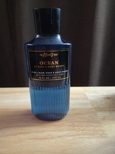 Bath And Body Works Mens Ocean 3in1 Hair,Face Body wash 10 Oz