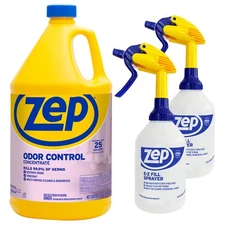 Zep Odor Control Disinfectant Concentrate – 1 Gallon with Zep E-Z Fill Sprayer