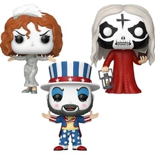 FUNKO PLUS  (Set of 3) • House of 1000 Corpses • Captain Spaulding • Otis • Baby