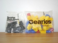 TUPPERWARE TOYS TUPPERKIDS GEARIOS TOYS 2 BAGS TOTAL 55 PCS. NEW IN ORIG BAGS 
