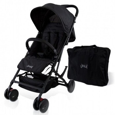 JOVIAL Portable Folding Baby Stroller, Single Seater, 5-Point Harness JPC20BK
