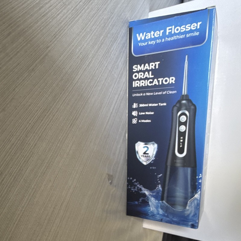 Alplead Smart Oral Irrigator CY17 350ml Cordless Rechargeable 3W Black/Blue