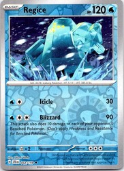 Regice 042/159 Journey Together Reverse Holo Uncommon