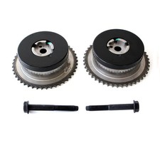 AUCERAMIC 12621505 12578516 2pcs Exhaust VVT Sprocket Camshaft Phaser Gear Fi...