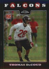 Topps Chrome Xfractors #TC271 2008 Thomas DeCoud - FB