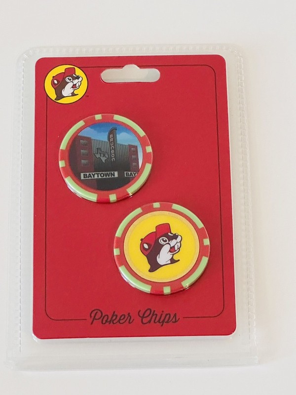 bucees pocker chips baytown collectible limited edition new with package 