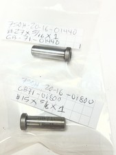 Headed Press-Fit Drill Bushing #17&rdquo;IDx5/16&rdquo;ODx1&rdquo;L| #15x5/16x1&rdquo; Qty.2 (26M50)