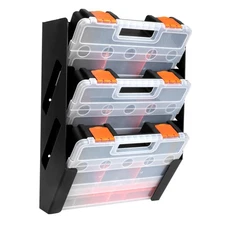 Small Parts Tool Organizer, Service Truck, Cargo Van Shelving Metal Wall Mount R