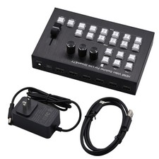 HDMI Video Switcher Mixer Support Multiple Camera Live Streaming OSD PIP MIC