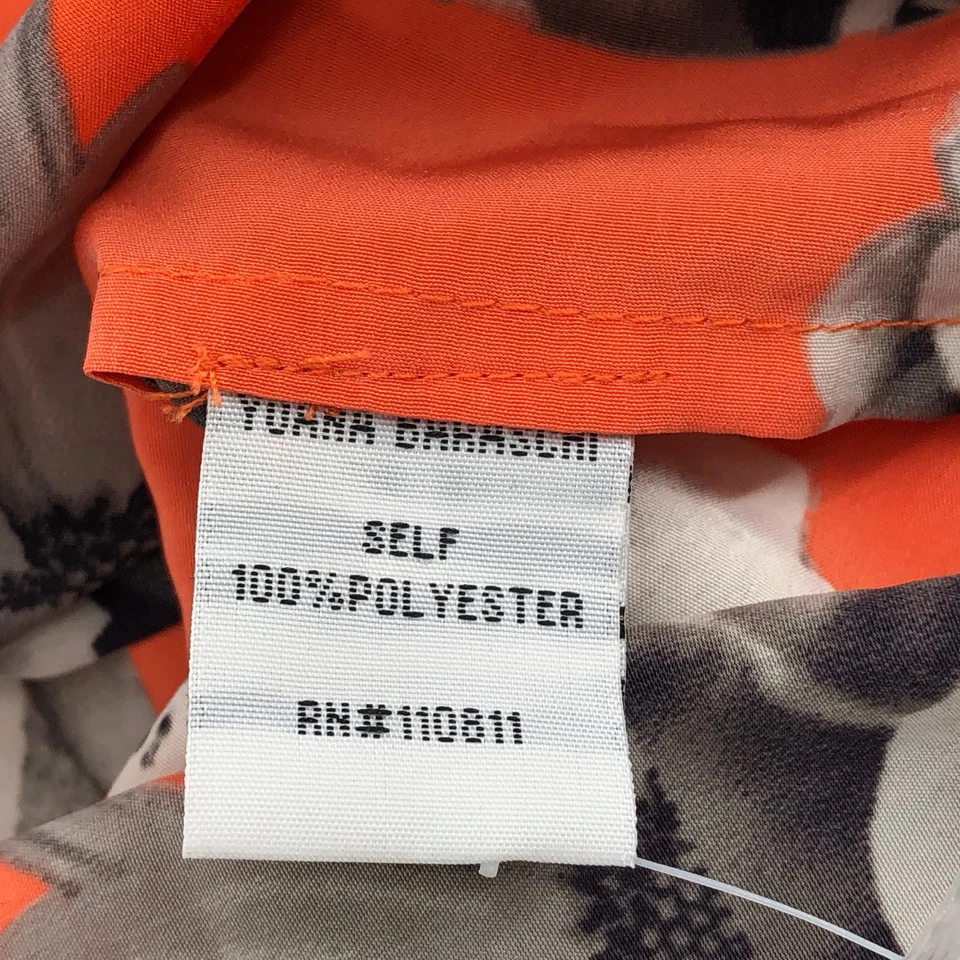 Mini Vestido Yoana Baraschi Naranja Floral | Talla L Foto 4 de 4