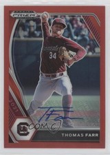 2021 Panini Prizm Draft Picks Red Prizm Auto 7/50 Thomas Farr #PDP150 Auto 0hw6