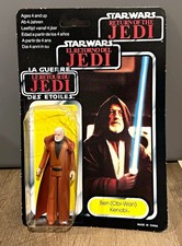 Kenner Star Wars ROTJ Ben Obi-Wan Kenobi Vintage 1983 Action Figure Carded