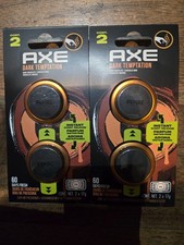 Axe 4 Men Carstruck Dark Temptation Chocolate Air Freshener 4pk Last 2x 60day E