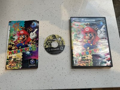MARIO PARTY 6 Game And Case Game not working Manual H2O dmg Nintendo GameCube