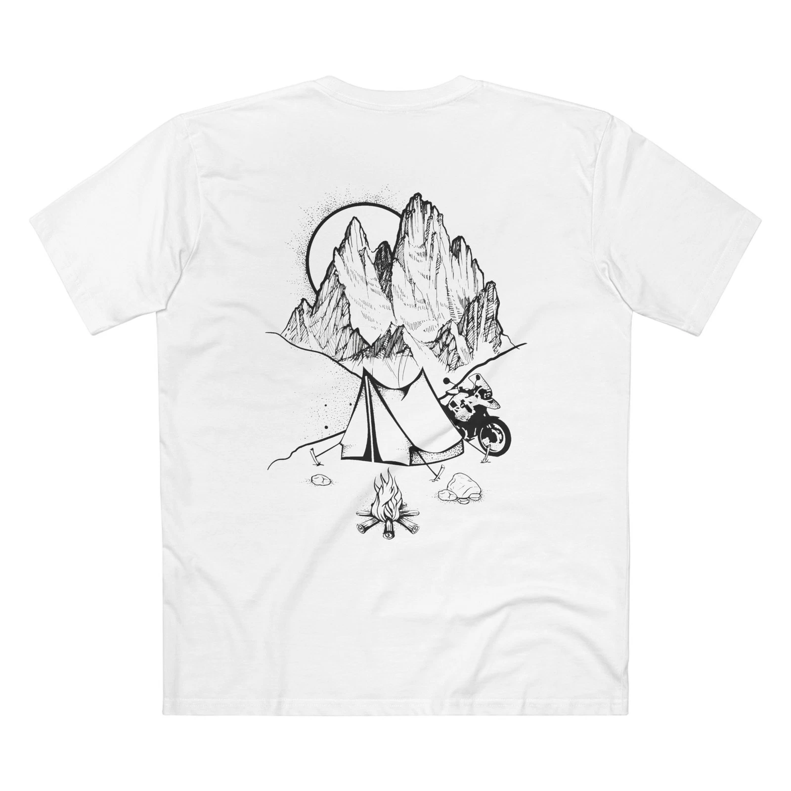 Men’s Mountain Camping T-Shirt – Aegle Co – Limited
Opens in a new window or tab