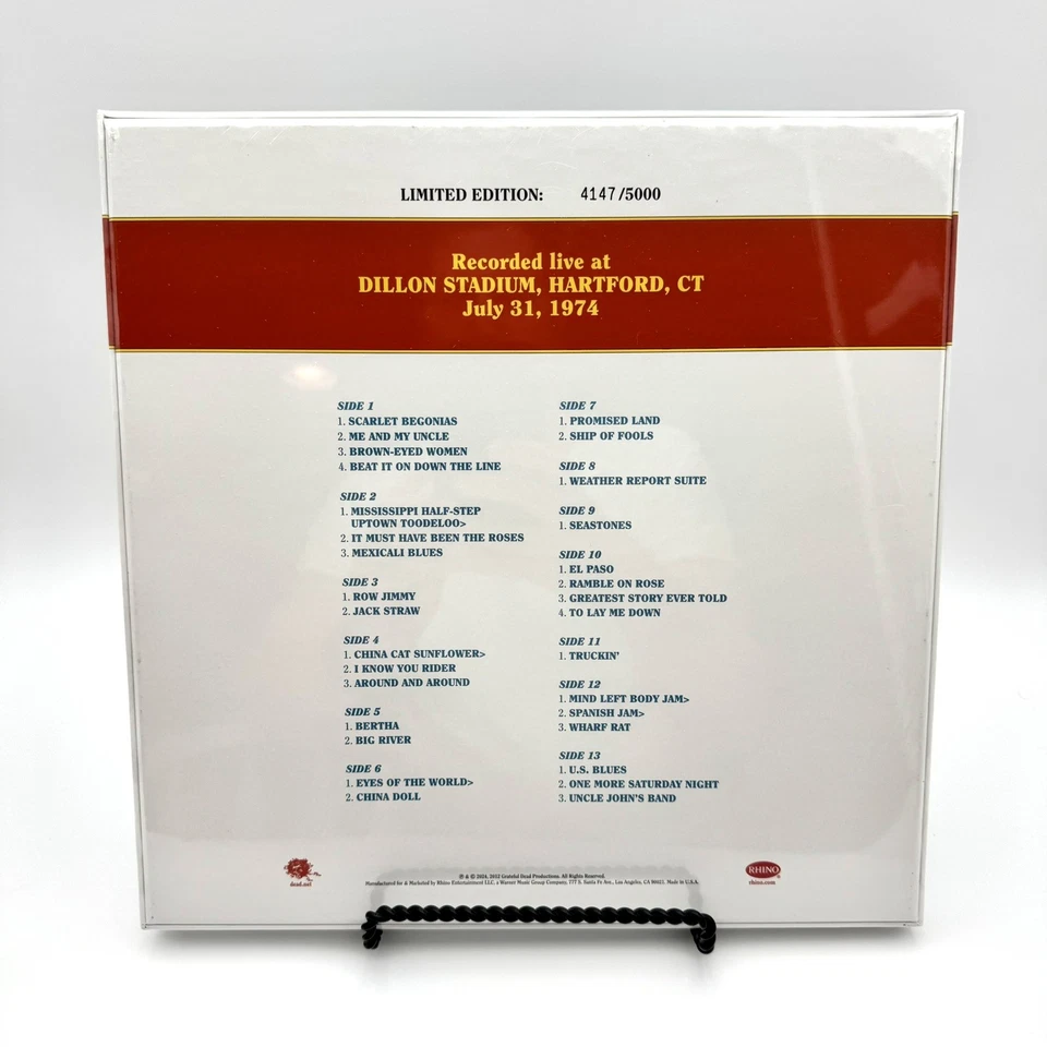 New Sealed Grateful Dead Dave’s Picks Volume 2 Vinyl Hartford, FREE SHIP - Image 2 of 4