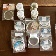 Silver Craft Wire Assortment Jewelry Wire Wrapping Ga 14 18 20 21 22 24 26 28