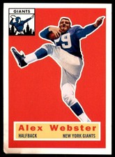 1956 TOPPS ARCHIVES ALEX WEBSTER NEW YORK GIANTS #5
