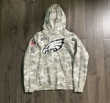 Men Size L Philadelphia Philly Eagles Nike Salute to Service 2024 Hoodie Sweater