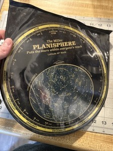 1988 The Miller Star Planisphere Latitude 30 Degrees North + Case SHIPS FREE NOW