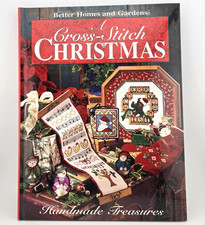 A Cross-Stitch Christmas : Handmade Treasures 1995 Better Homes  Gardens HC
