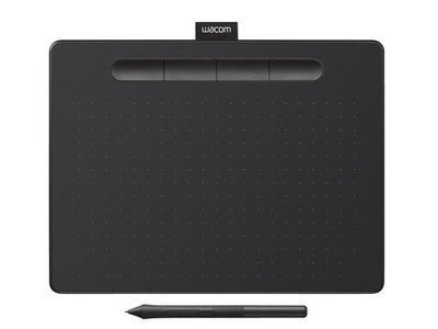 WACOM Intuos Medium Grafiktablett, Schwarz