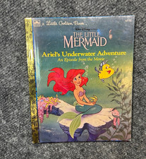 Little Golden Book Disney The Little Mermaid Ariel  s Underwater Adventure 2013