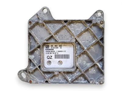 Opel Vectra C 2.2 Benzin Motorsteuergerät 55351342 /  5WS08023 Steuergerät ECU