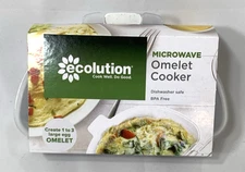 Ecolution Microwave Omelet Cooker BPA Free Easy Egg Dish BRAND NEW