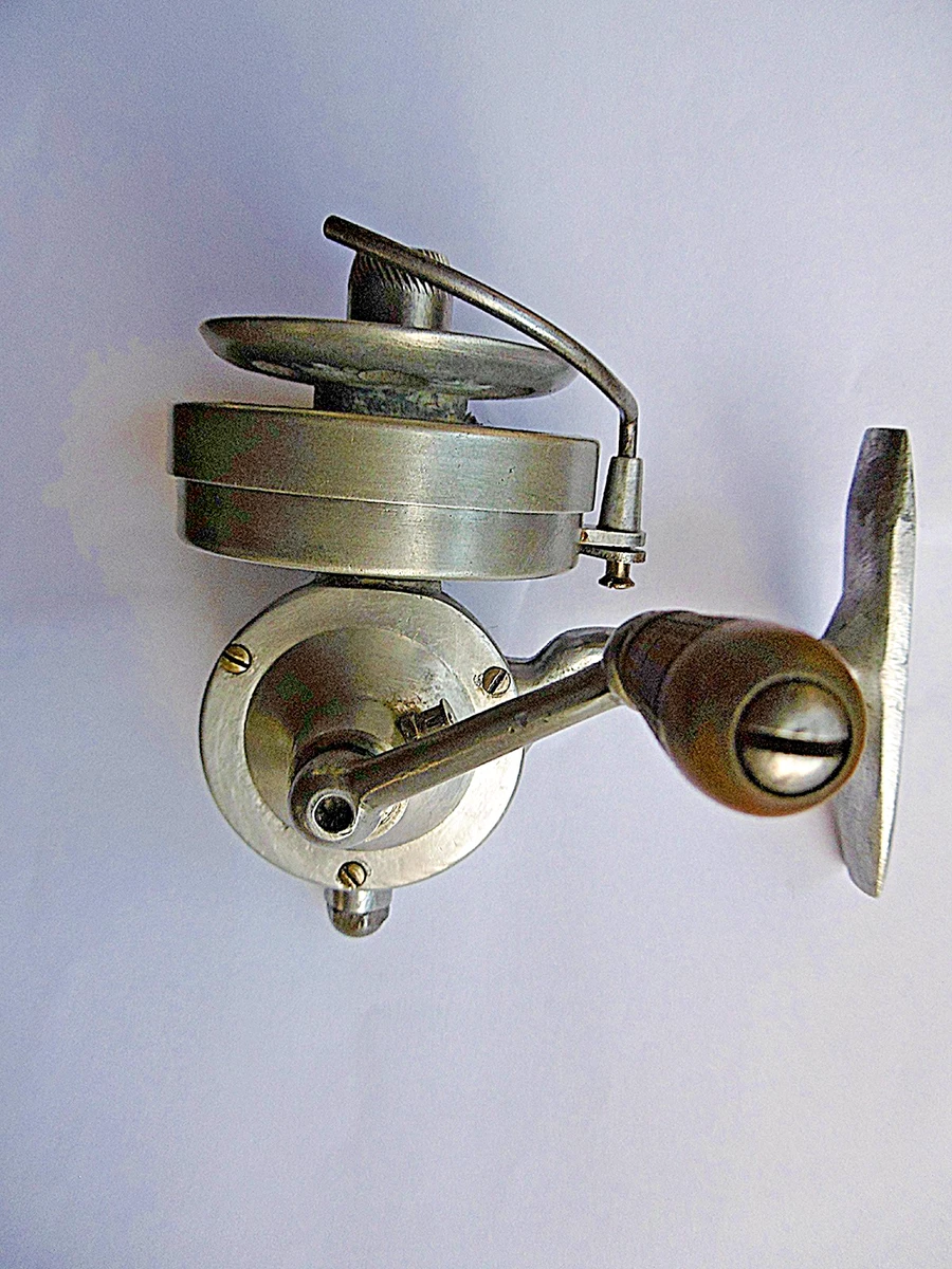 MOULINET LAITON BOBINNAGE Ligne A Mouche Art Populaire Outil Ancien Peche Truite EUR 50,00 - FR