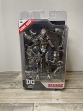 DC Direct McFarlane Toys Brainiac     Includes Exclusive Comic Book     NEW & SEALED