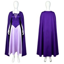 Princess Vanessa Dress Ursula Cosplay Costume Halloween Carnival Party Suit