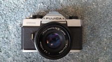 Fujifilm Fujica STX-1 35mm SLR FILM Camera w/ 55mm 2.2 Lens WORKING TESTED