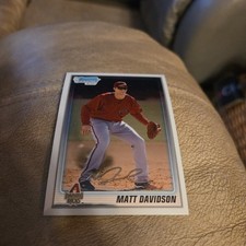 2010 Bowman Chrome Prospects #BCP210A Matt Davidson Arizona Diamondbacks 1st