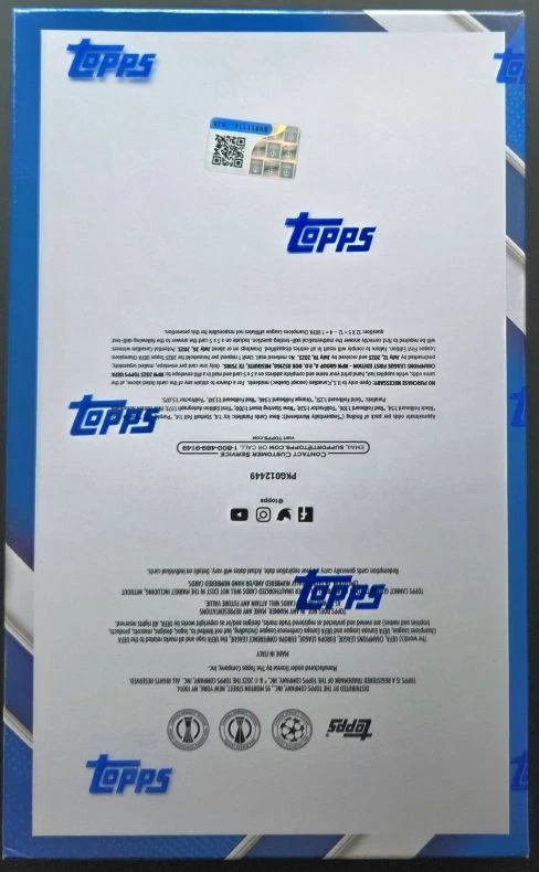 2022-23 Topps Uefa Club Competitions 1st Edition Hobby Box Factory Sealed - Image 2 of 4