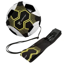 Soccer Volleyball Rugby Football Kick Throw Practice Aid Adjustable Belt Trainer