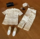 Vintage 1963 Barbie Dr Ken Outfit #793 Mattel Bag Shoes Lamp Jacket Pants Hat
