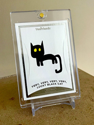 VeeFriends Series 1 Very Very Very Very Lucky Black Cat Core #250 SSP 2022