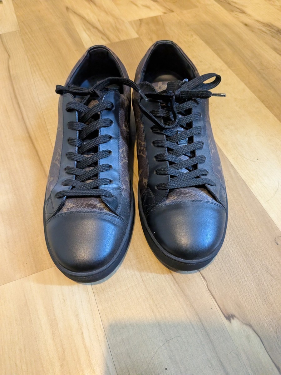 AUTHENTIC Louis Vuitton Sneakers with Logo Design men size 6 | eBay