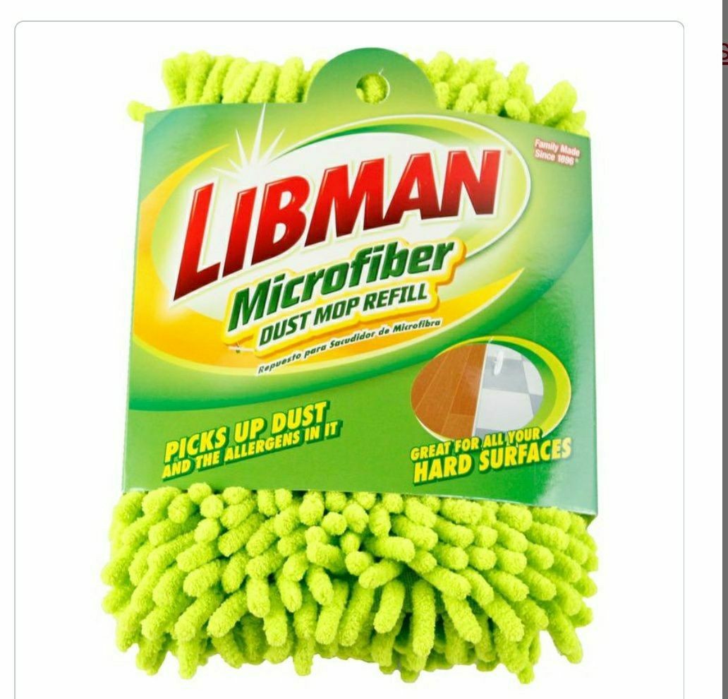 Libman Microfiber Dust Mop Refill  # 00196 Replacement Head