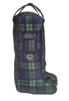 Centaur Classic Plaid Boot Bag Blackwatch Plaid One Size on sale Centaur Classic Plaid Boot Bag Blackwatch Plaid One Size on sale
