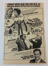 1979 CBS tv ad ~ ALL IN THE FAMILY, WHEW! Tom Kennedy, PRICE IS RIGHT Bob Barker