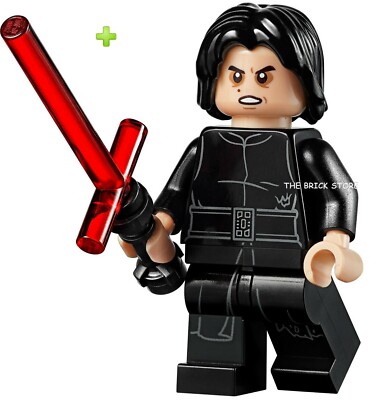 LEGO STAR WARS KYLO REN (TATTERED ROBE SCAR) FIGURE FAST GIFT NEW