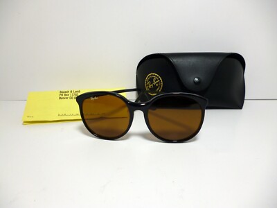 Ray Ban B&L Traditionals Trish Round W0348 Black/Navy G-15 Lens Sunglasses 3280