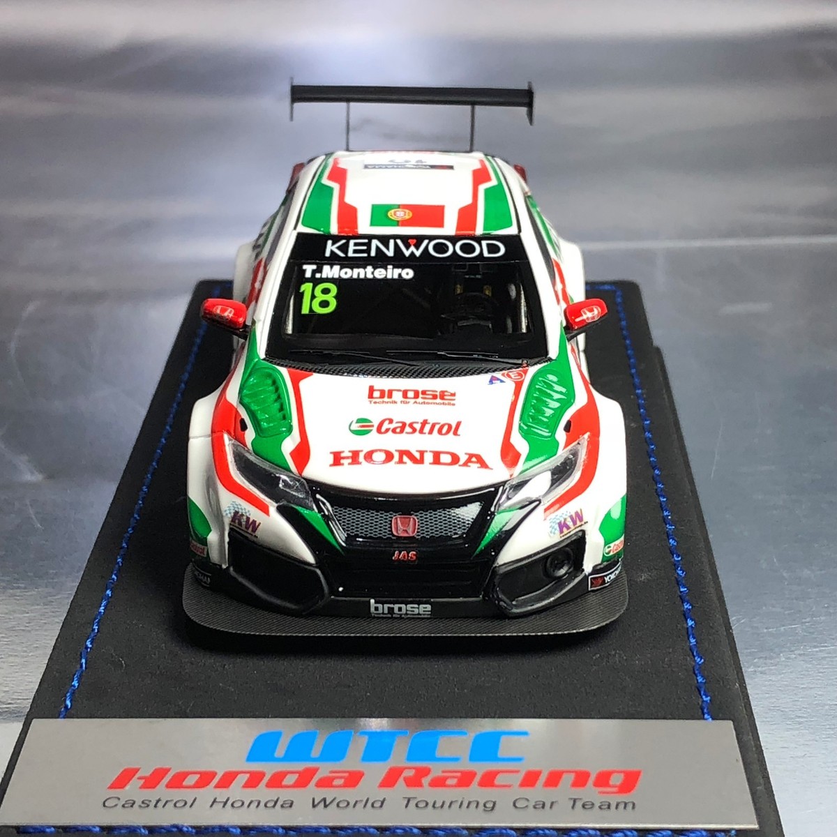 1/43 Mark Honda Civic Type R FK2 WTCC Castrol Touring Car