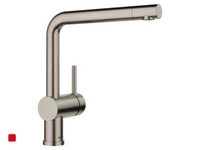 Blanco Linus Satin Platinum - 527 698 Hochdruckarmatur Wasserhahn Festauslauf