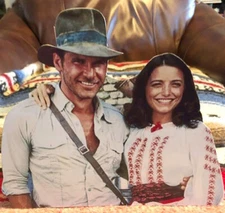 Indiana Jones & Marion Ravenwood "Raiders of the Lost Arc" Tabletop Standee 8"